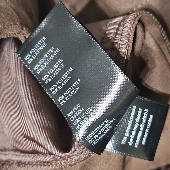 Free People We The Free Straight On Suede Shorts Chestnut - Picture 9 of 9